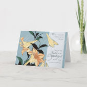 Paasmensen Paus Johannes Paulus II citeert Kaart-l Feestdagen Kaart (Voorkant)