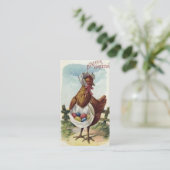  paasmini-schuifmodule Wenskaart toevoegen Tekst Visitekaartje (Staand voorkant)