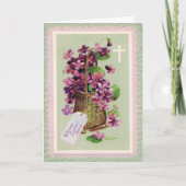 Paasmorgen Feestdagen Kaart (Voorkant)