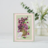 Paasmorgen Feestdagenkaart (Staand voorkant)