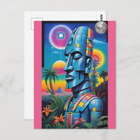 Paasmorgen goed ingebeeld briefkaart (Voorkant / Achterkant)