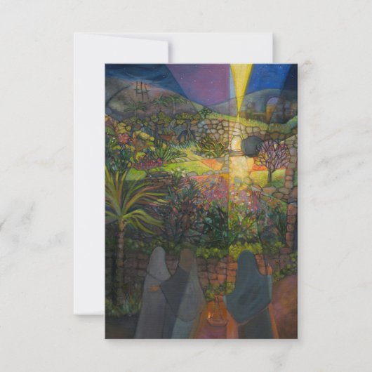 Paasmorgen Kaart, vrouwen bij het graf (Voorkant)