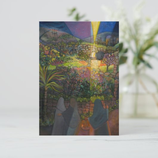 Paasmorgen Kaart, vrouwen bij het graf (Staand voorkant)