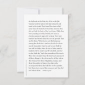 Paasmorgen Kaart, vrouwen bij het graf (Achterkant)