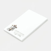 Paasmorgen Kruis met Doornenkroon  Post-it® Notes (Schuin)