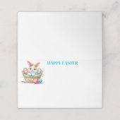 Paasnaam Plaatskaart Plaatskaartje (Buitenkant ongevouwen)