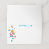 Paasnaam Plaatskaart Plaatskaartje (Buitenkant ongevouwen)