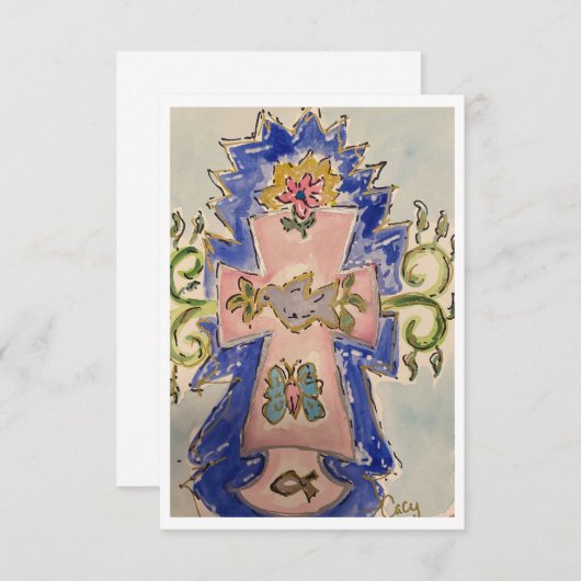 Paasnotitie Kaart (Voorkant / Achterkant)