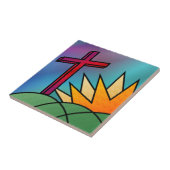 Paasochtend decoratieve tegel tegeltje (Zijkant)