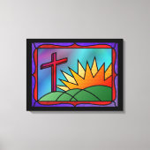 Paasochtendcanvas Canvas Afdruk (Voorkant)