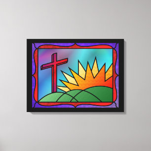 Paasochtendcanvas Canvas Afdruk