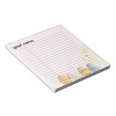 paasonaal notitieblok (Schuin)