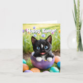 Paasonheil: Felini's Egg Takeover Feestdagen Kaart (Voorkant)