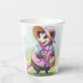 paasopossum papieren bekers (Achterkant)