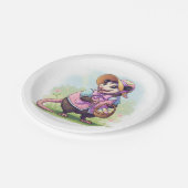 paasopossum papieren bordje (Gekanteld)