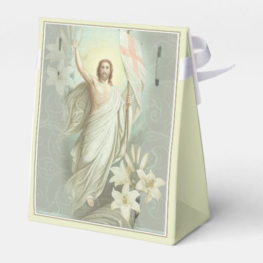 Paasopstanding Pascha Gebed gunst Religieus Bedankdoosjes (Achterkant)