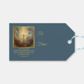 Paasopstanding Religieus Cadeaulabel (Voorkant (Horizontaal))