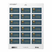 Paasopstanding Religieus Etiket (Full Sheet)