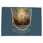 Paasopstanding Religieus Groot Cadeauzakje (Achterkant)