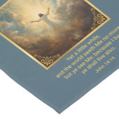 Paasopstanding Religieus Korte Tafelloper (Hoek)