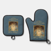 Paasopstanding Religieus Ovenwant & Pannenlap Set (Voorkant)