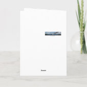 paasorchid feestdagen kaart (Achterkant)