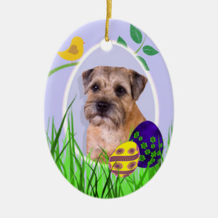 Paasornament voor grensdrager keramisch ornament