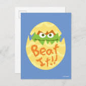 PaasOscar de Grouch Briefkaart (Voorkant / Achterkant)