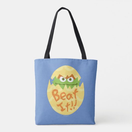 PaasOscar de Grouch Tote Bag (Achterkant)