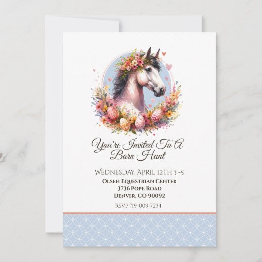 paaspaard kaart (Voorkant)