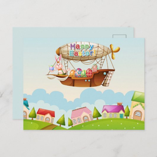 PaaspaasBriefkaart bevestigen Briefkaart (Voorkant / Achterkant)