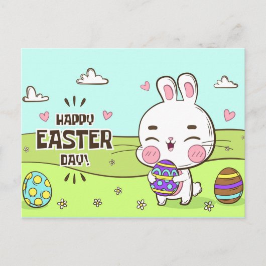 PaaspaasBriefkaart bevestigen Briefkaart (Voorkant)