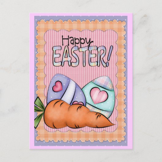 PaaspaasBriefkaart bevestigen Feestdagenkaart (Voorkant)