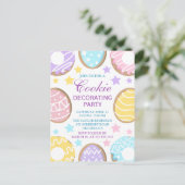 Paaspaasdeeg Koekjesdecorteerpartij Briefkaart (Staand voorkant)