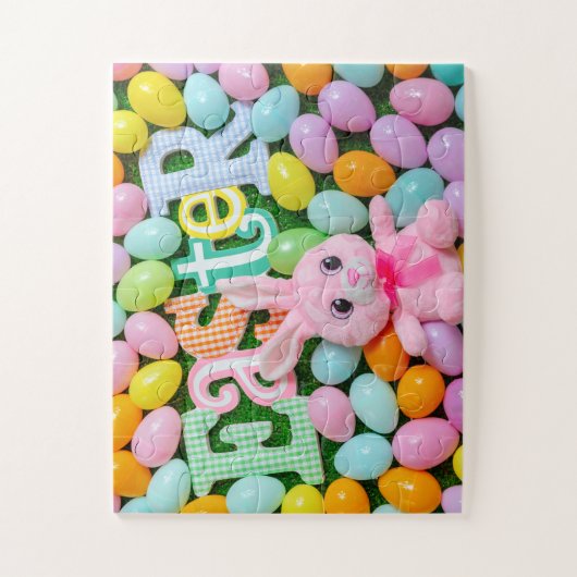 Paaspaaseieren kleurrijke Kinderen Legpuzzel (Verticaal)