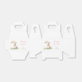 Paaspaashaas in pastelkleuren bedankdoosjes (Uitgevouwen)