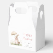 Paaspaashaas in pastelkleuren bedankdoosjes (Geopend)