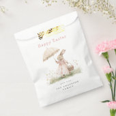 Paaspaashaas in pastelkleuren bedankzakje (Gezegeld)