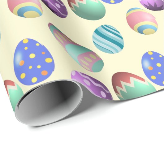Paaspaasmakreel Easter Party Egg Hunt Fun Cadeaupapier (Rol Hoek)