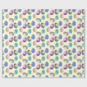 Paaspaasmakreel Easter Party Egg Hunt Fun Cadeaupapier (Vlak)