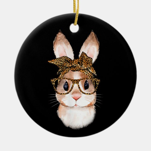 Paaspaasmam paaspaaspaasjaar R Keramisch Ornament (Voorkant)