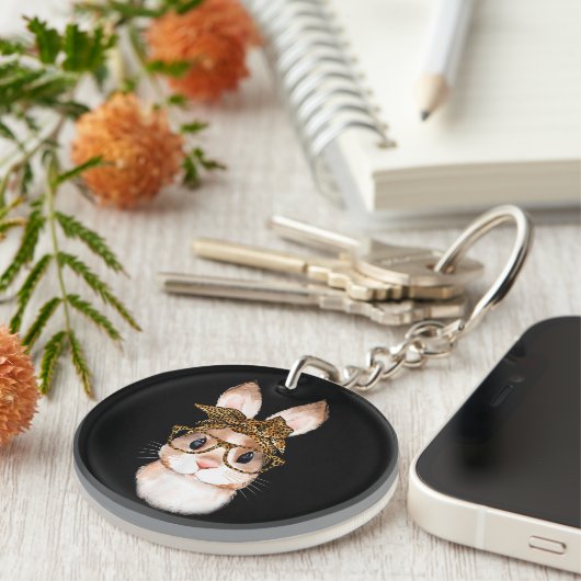 Paaspaasmam paaspaaspaasjaar R Sleutelhanger (Voorkant Rechts)