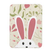 Paaspaasoorlogen met een Floral design Magneet (Verticaal)