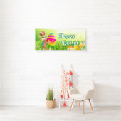 Paaspaaspaasen met eitjes met eitjes spandoek (Insitu)