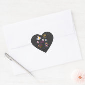 Paaspakket, grappige paasticker hart sticker (Envelop)