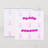 paaspakketkaart kaart (Voorkant / Achterkant)