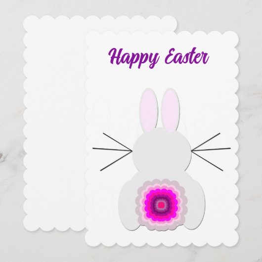 paaspakketkaart kaart (Voorkant / Achterkant)