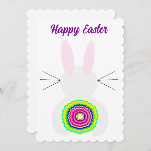 paaspakketkaart kaart (Voorkant / Achterkant)