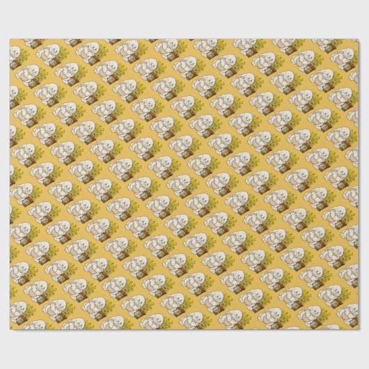 paaspakketpapier voor Bunny Holiday Cadeaupapier (Vlak)