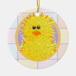 Paaspap Keramisch Ornament